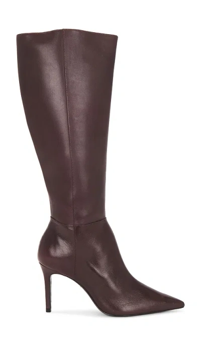 Schutz Mikki Up Boot In Chocolate