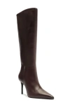 Schutz Mikki Up Knee High Boot In Brown