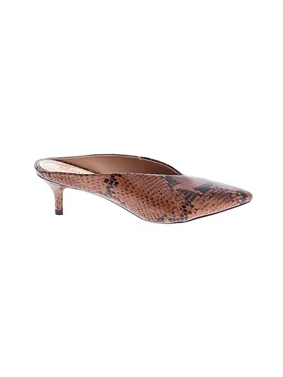 Pre-owned Schutz Mule/clog In Brown