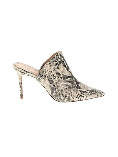 Pre-owned Schutz Mule/clog In Gold