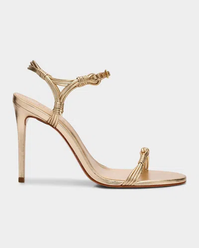Schutz Nara Mid Sandal In Neutral