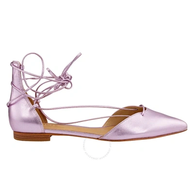 Schutz Neida Lace Up D'orsay Pink