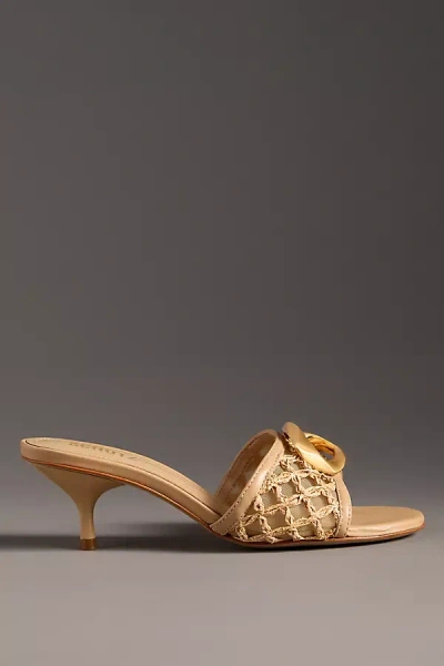 Schutz Olga Kitten Heels In Neutral
