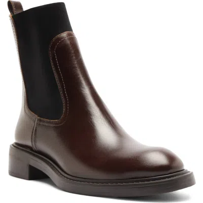 Schutz Olivia Chelsea Boot In Brown