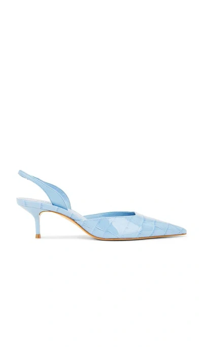 Schutz Slingback-pumps Paola Mid In Blue