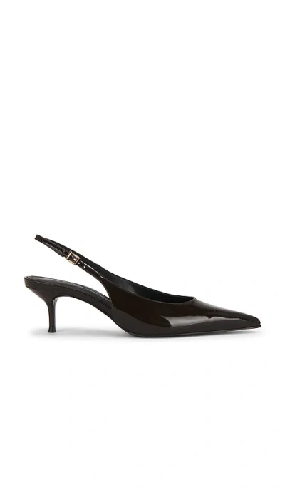 Schutz Paola Mid Slingback Pump In Black