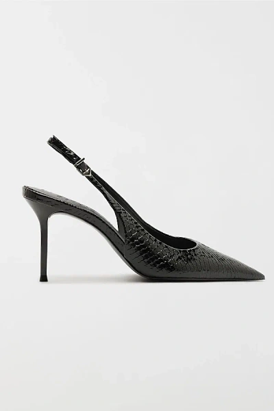 Schutz Paola Slingback Heel In Black, Women's At Urban Outfitters