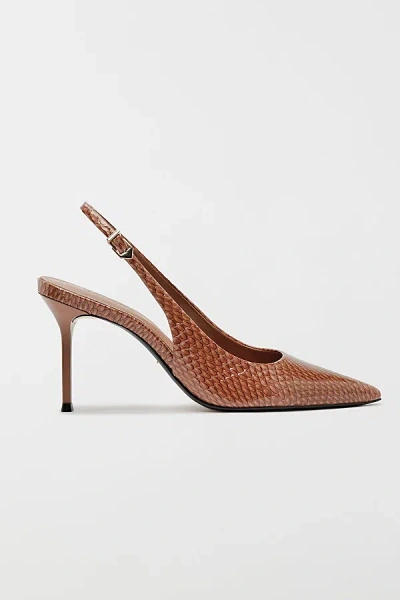 SCHUTZ PAOLA SLINGBACK HEEL IN MIELE, WOMEN'S AT URBAN OUTFITTERS