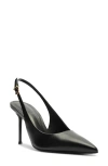 Schutz Paola Slingback Pointed Toe Pump In Black