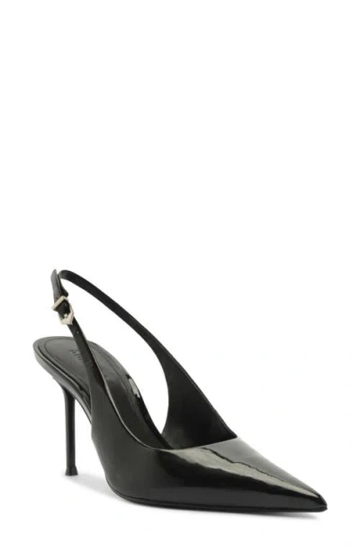 Schutz Paola Slingback Pointed Toe Pump In Black