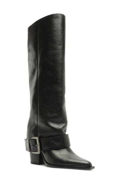 Schutz Parker Knee High Boot In Black