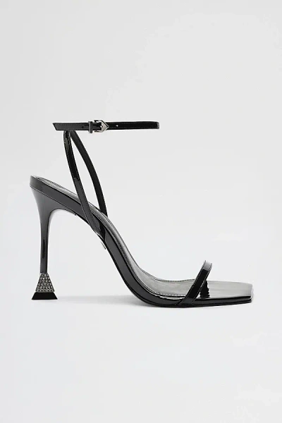 Schutz Patent Leather Joanna Heeled Sandal In Black, Women's At Urban Outfitters