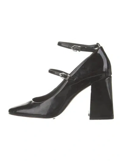 Pre-owned Schutz Patent Leather Pumps In Black