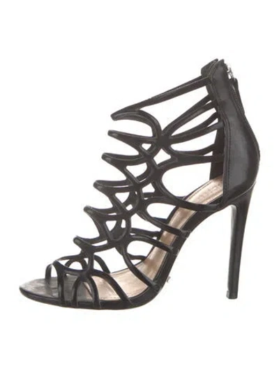 Pre-owned Schutz Patent Leather Pumps In Black