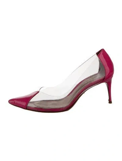 Pre-owned Schutz Patent Leather Pumps In Pink
