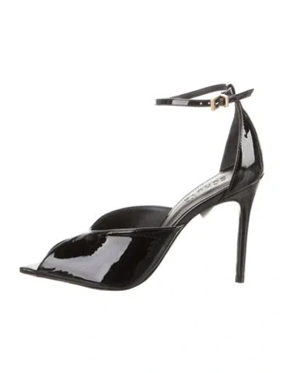 Pre-owned Schutz Patent Leather Pumps W/ Tags In Black