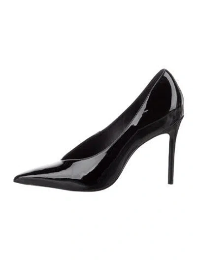 Pre-owned Schutz Patent Leather Pumps W/ Tags In Black