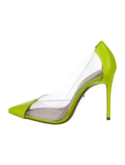 Pre-owned Schutz Patent Leather Pumps In Yellow