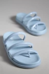 Schutz Polly Sport Slide Sandals In Blue
