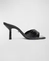 Schutz Women's Posseni High Stiletto Sandals In Black
