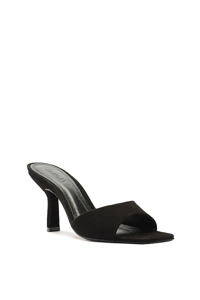 SCHUTZ POSSENI LEATHER HEELED MULE IN BLACK, WOMEN'S AT URBAN OUTFITTERS