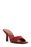 Schutz Posseni Slide Sandal In Brown