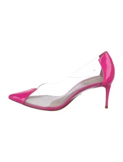 Pre-owned Schutz Pvc Pumps In Pink