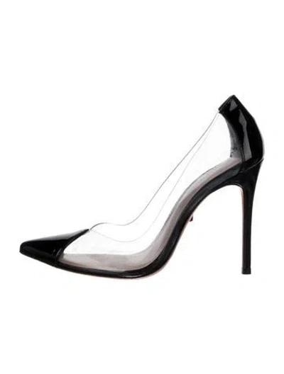 Pre-owned Schutz Pvc Pumps In Transparent