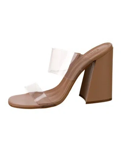 Pre-owned Schutz Pvc Slides