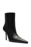Schutz Raffaela Pointed Toe Bootie In Black