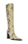 Schutz Women's Raffaela Up Boots In Animal Print