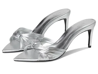 Schutz Renee Mule In Silver