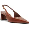 Schutz Rhonda Mid Slingback Pointed Toe Pump