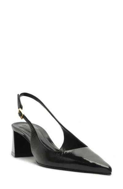 Schutz Rhonda Mid Slingback Pointed Toe Pump