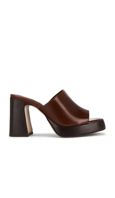 Schutz Rowan Mule In Animal Print