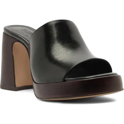 Schutz Rowan Platform Sandal In Black