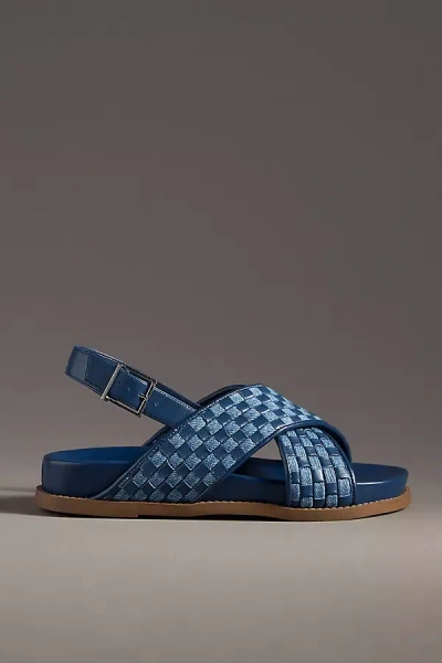 Schutz Ruby Sporty Crisscross Slingback Sandals