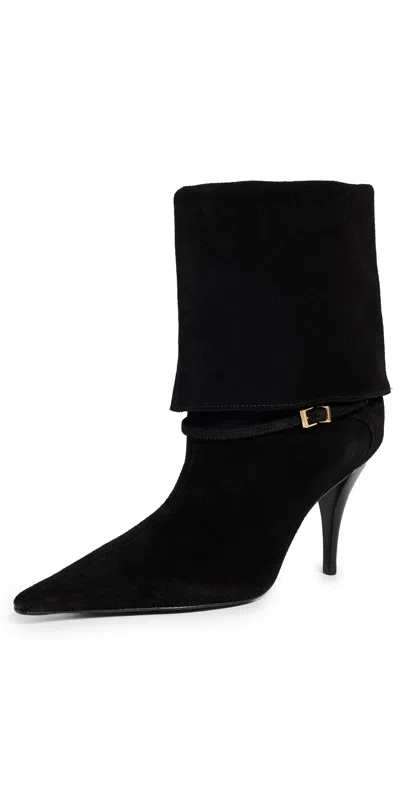 Schutz Rudy Buckle Boots Black
