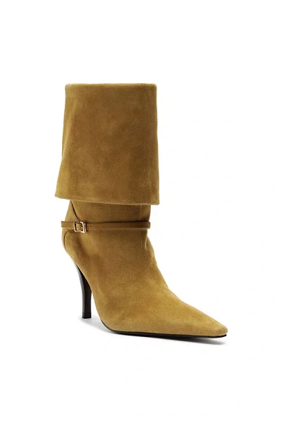 SCHUTZ RUDY FOLDOVER BUCKLE BOOT IN DRIED PISTACHIO, WOMEN'S AT URBAN OUTFITTERS