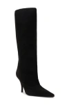 Schutz Rudy Pointed Toe Boot In Black