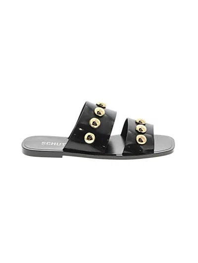 Pre-owned Schutz Sandals In Black