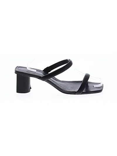 Pre-owned Schutz Sandals In Black