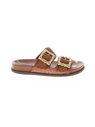 Pre-owned Schutz Sandals In Brown