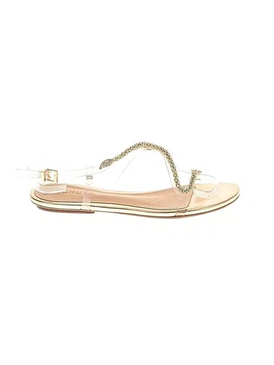 Pre-owned Schutz Sandals In Gold