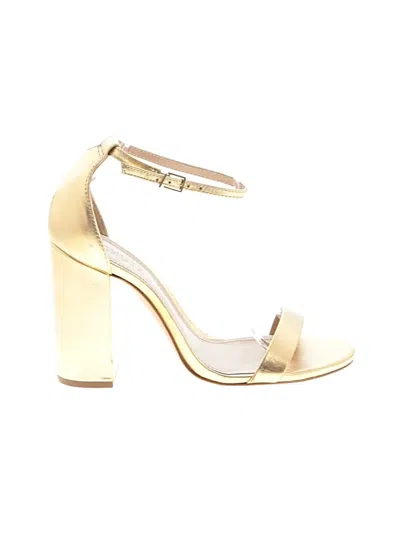 Pre-owned Schutz Sandals In Gold