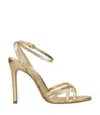 Schutz Sandals Golden In Multi