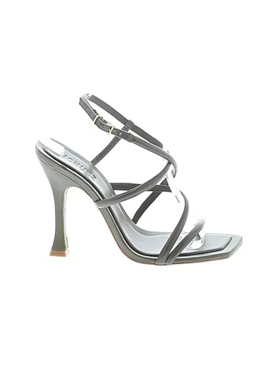 Pre-owned Schutz Sandals In Green