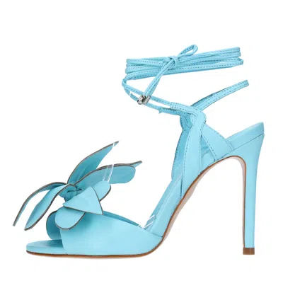 Schutz Sandals Light Blue In Azzurro Blu E Verdi