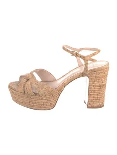 Pre-owned Schutz Sandals In Neutrals