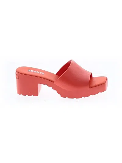 Pre-owned Schutz Sandals In Red